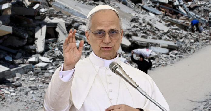 Pope Leo XIV Calls for End of Israel-Hamas War in Gaza and "Sufficient Humanitarian Aid" to be Let in