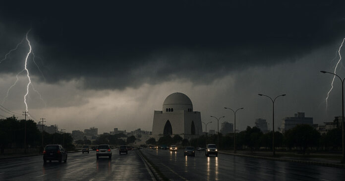 Thunderstorms Expected in Karachi on Monday