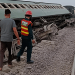 Train Derails Near Faisalabad, Injuring at Least 25