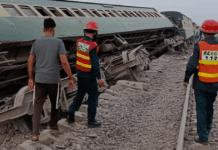 Train Derails Near Faisalabad, Injuring at Least 25