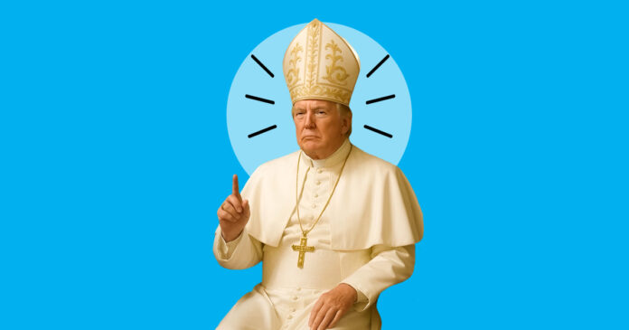 Trump in a Papal Costume? AI Images Offend Catholics