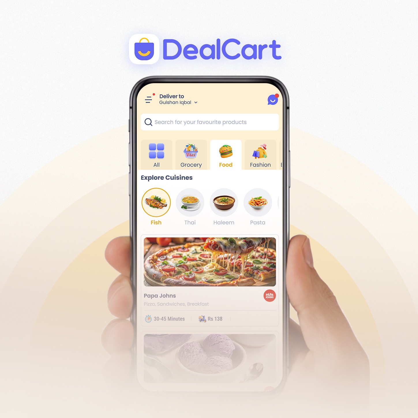 DealCart Is Now Delivering Food - But Doing It Differently