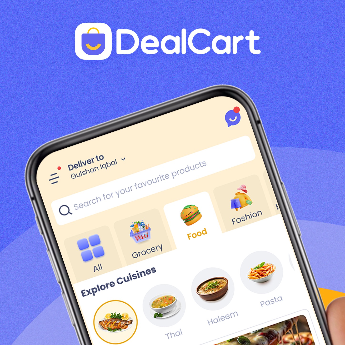 DealCart Is Now Delivering Food - But Doing It Differently