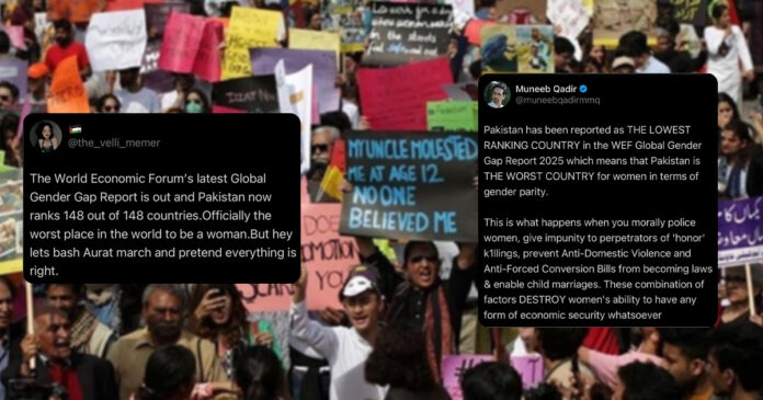 pakistan-ranks-lowest-in-the-world-in-wef-global-gender-gap-report-2025