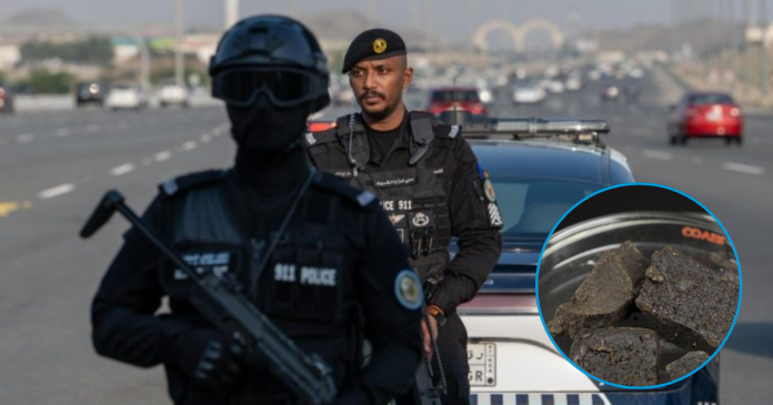 citizen-arrested-in-madinah-for-selling-hashish-and-pills