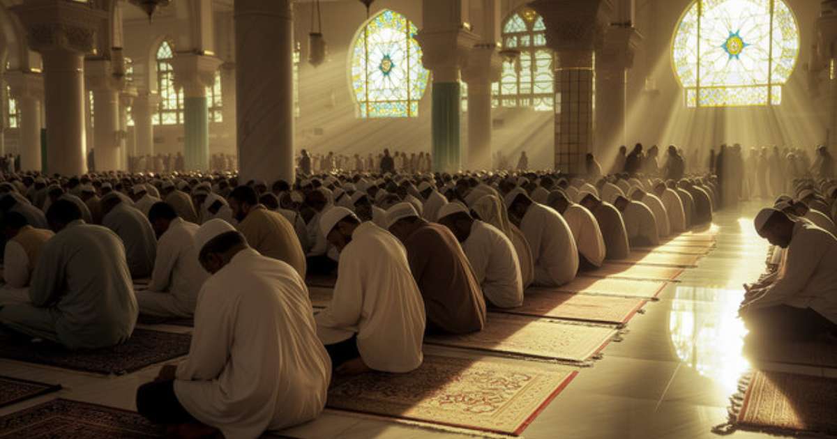 Muslim Praying Mosque