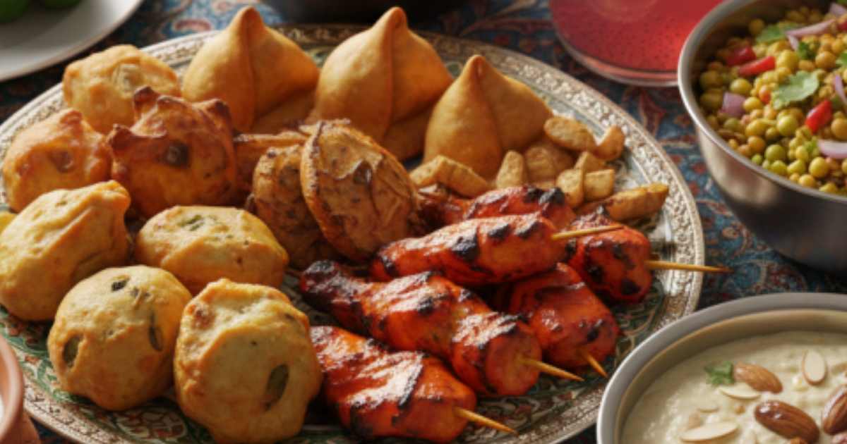 iftar spotlights are samosas, pakoras