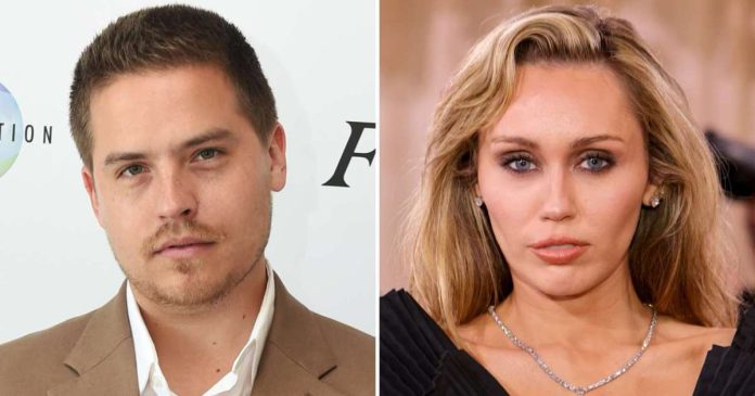 Miley Cyrus and Dylan Sprouse