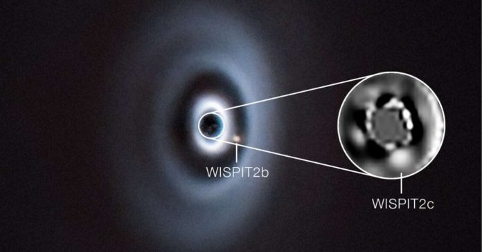 Mirror image of our solar system