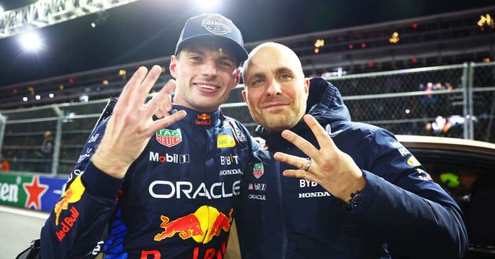 Max Verstappen and Gianpiero Lambiase won world championships together