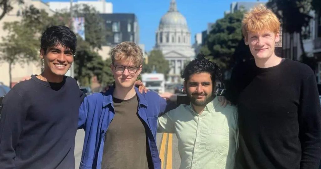 Cursor Co-Founders Aman Sanger, Arvid Lunnemark, Sualeh Asif, and Michael Truell