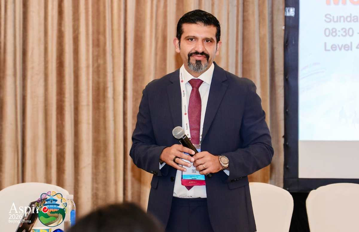 Pakistan’s Dr. Haroon Latif Makes History as President of ASPIRE