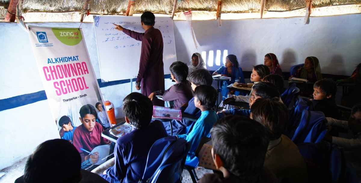 Zong Expands Access to Education in Tharparkar Through Community School
