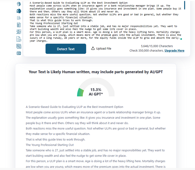 A Scenario-Based Guide to Evaluating ULIP as the Best Investment Option