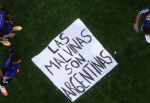 Argentina Falklands Banner