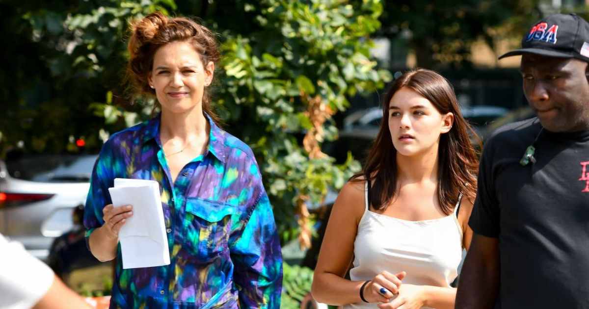 Katie Holmes and daughter Suri Noelle