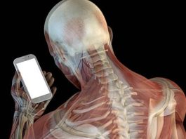 Are Your Tech Habits Giving You a Phone Body? Phone Body, text neck symptoms, forward head posture correction, smartwatch skin rash, screen time eye strain, how to improve grip strength, ergonomic desk setup tips
