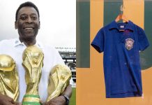 Pele jersey