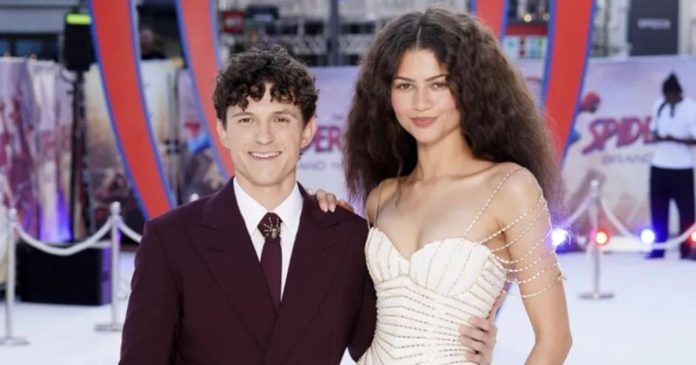 Zendaya and Tom Holland