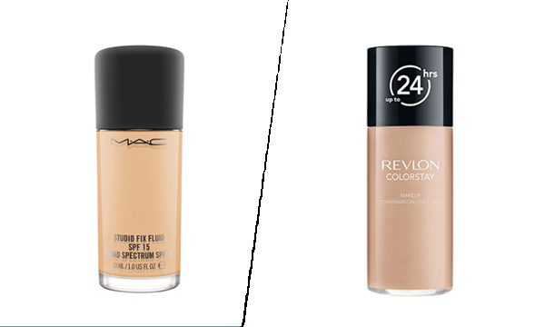 Belleza Eme Equis: Revlon Color Stay Foundation vs. MAC 
