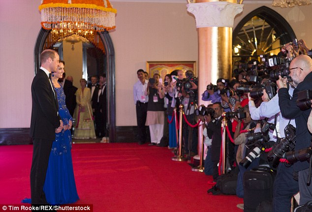 Royal Couple Meets Bollywood Superstars