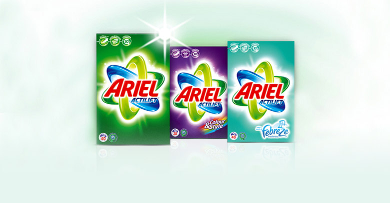 Ariel takes branding to a whole new level