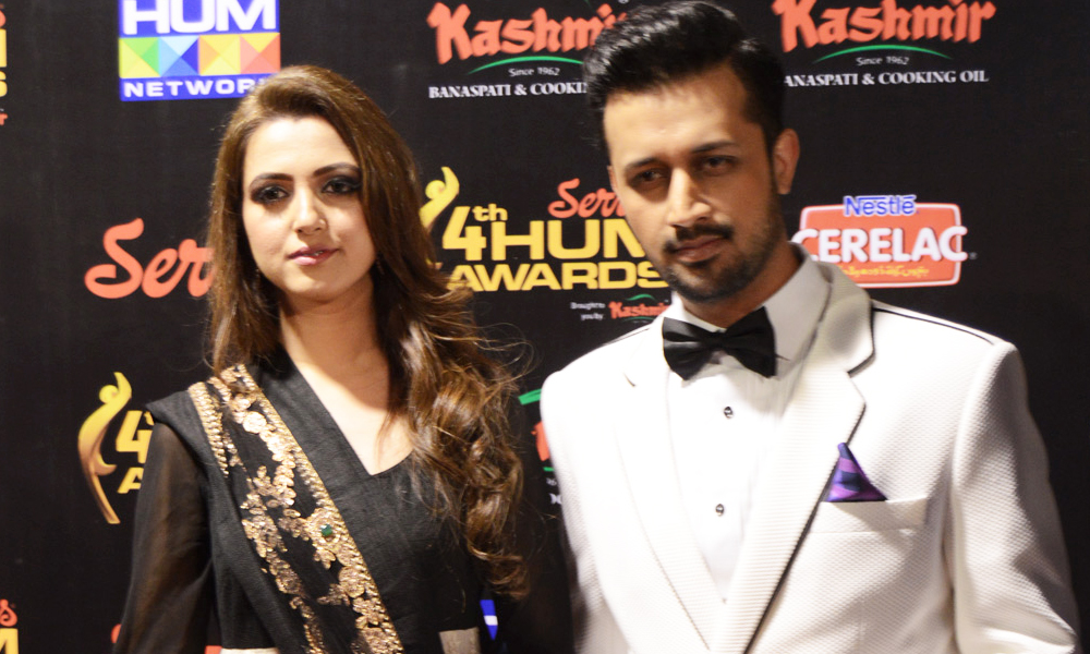 Atif-Aslam-with-His-Wife