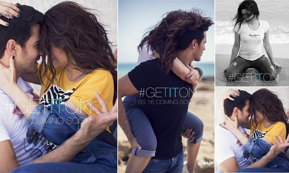 Ayesha Omer & Sikander Rizvi's Sizzle on Pepe Jeans Pakistan 2015 SS16 Campaign