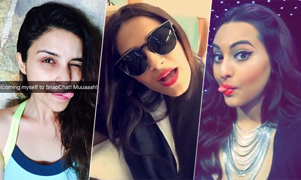 Bollywood-Celebrities-on-Snapchat