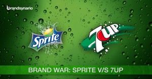 Brands War Sprite VS 7 UP