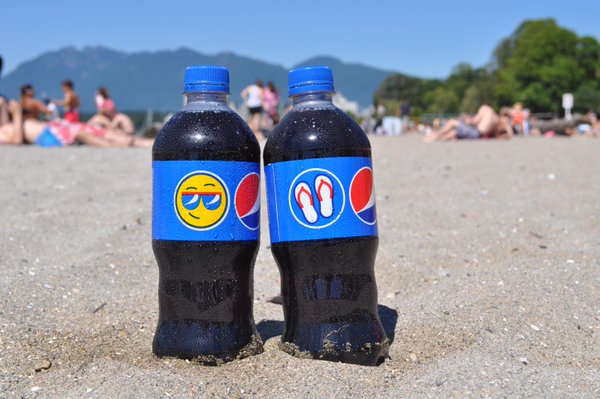 Pepsi Emoji Bottles