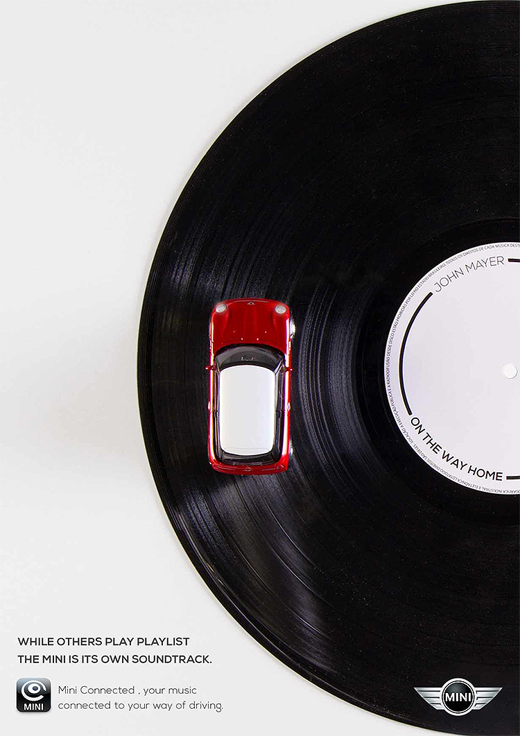 Mini Connected 'Vinyl' Campaign