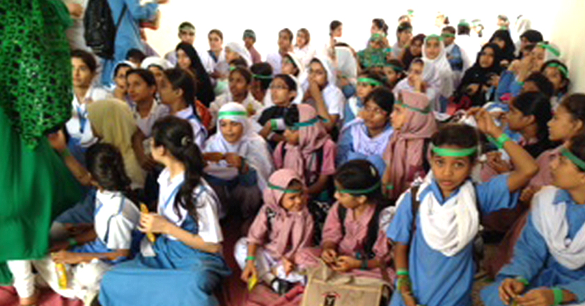 Celebrating Jashn e Azadi at Save Our Future School