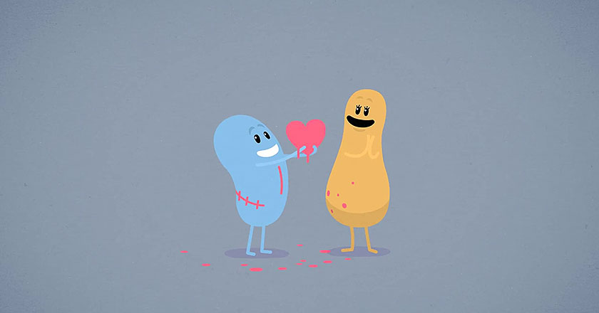 Dumb Ways to Die Wishes Bloody Valentines Day
