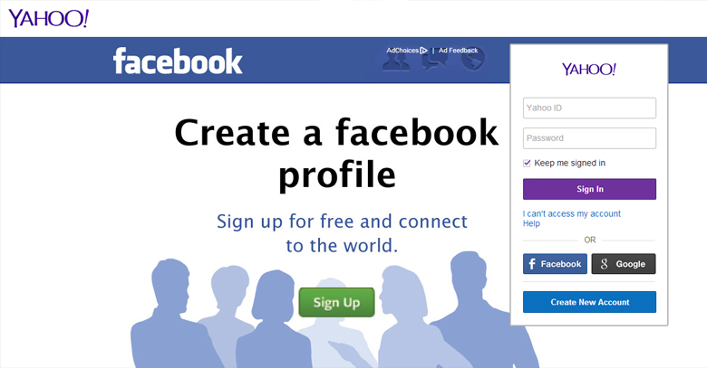 Login yahoo mail fb Sign In