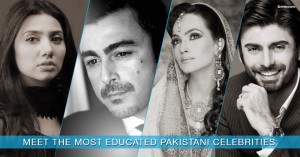 Famous Pakistani Celebrities Educational Backgrounds_1