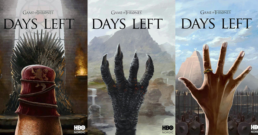 Game Of Thrones Season 5 Countdown Posters Revealed Brandsynario
