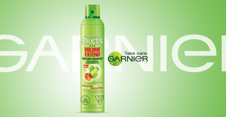 Garnier introduces dry shampoo