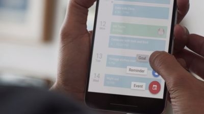 Goals in Google Calendar screenshot video