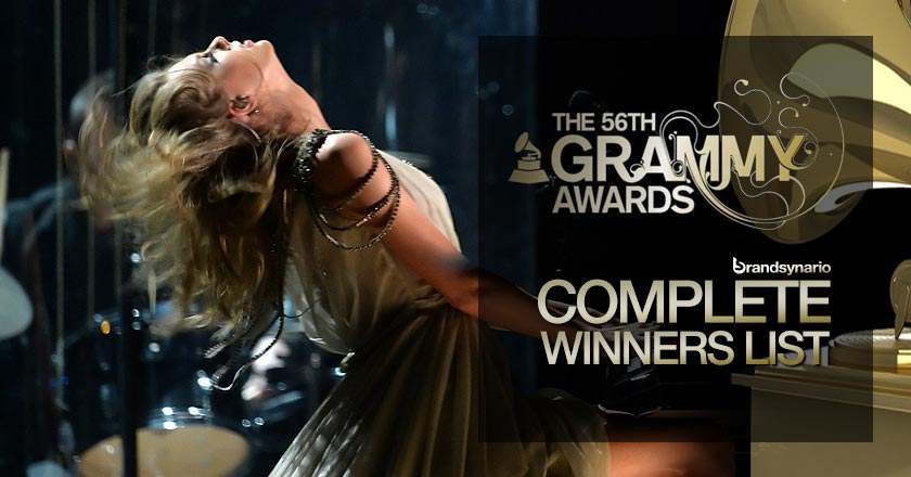 Grammy 2014 Complete Winner List