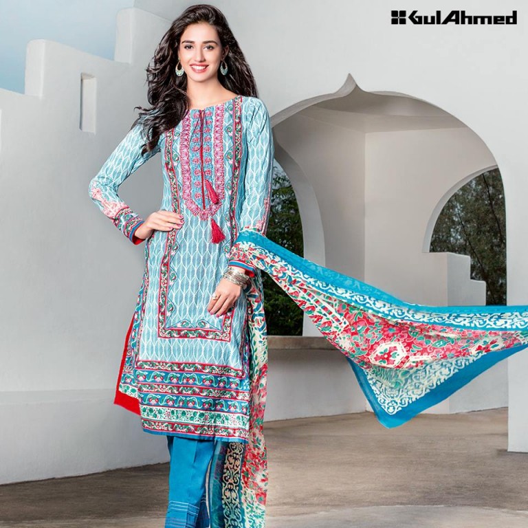 gul ahmed vol 9 lawn collection