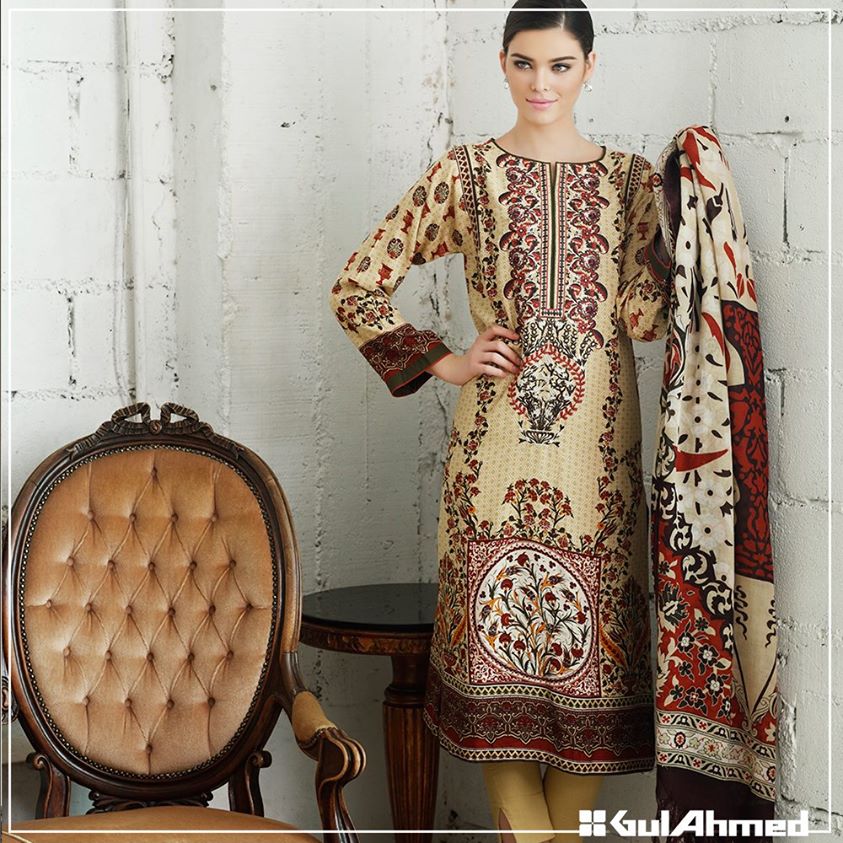 Gul Ahmed Winter Collection 2015 (12)