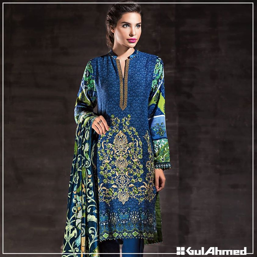 Gul Ahmed Winter Collection 2015 (13)