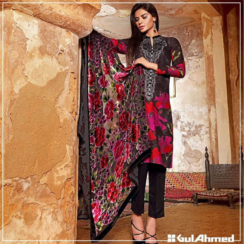 Gul Ahmed Winter Collection 2015 (21)