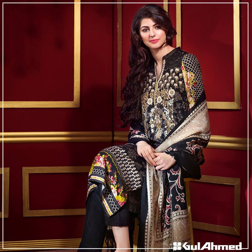 Gul Ahmed Winter Collection 2015 (28)