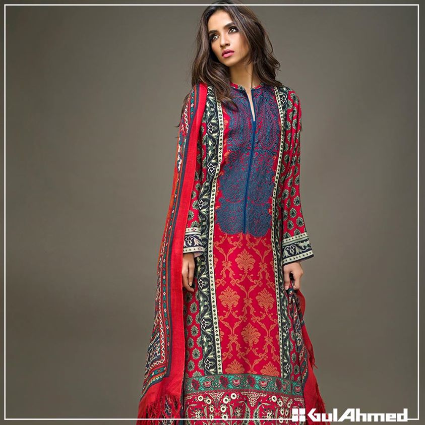 Gul Ahmed Winter Collection 2015 (31)