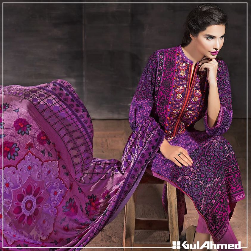 Gul Ahmed Winter Collection 2015 (33)