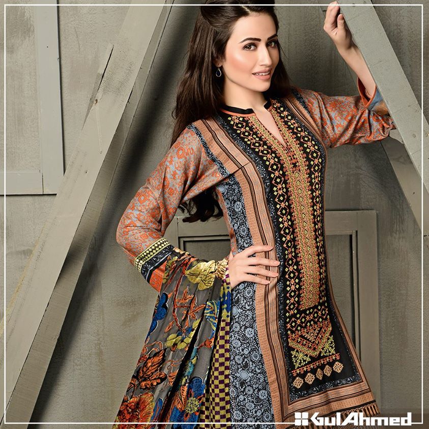 Gul Ahmed Winter Collection 2015 (36)