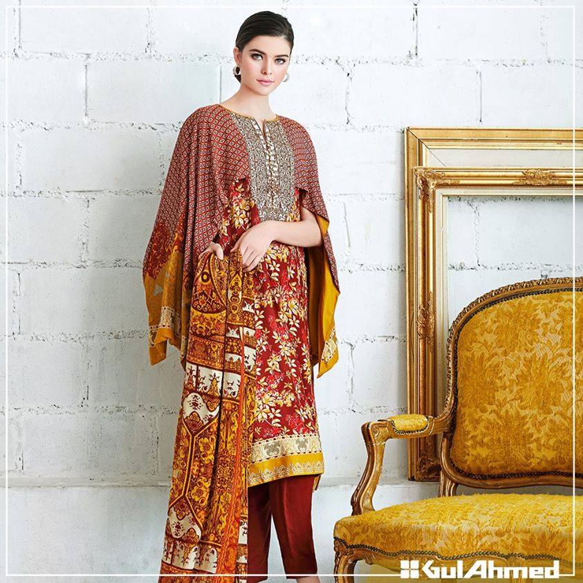 Gul Ahmed Winter Collection 2015 (4)