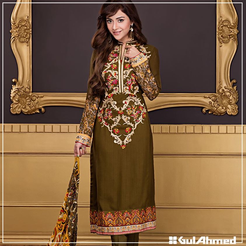 Gul Ahmed Winter Collection 2015 (6)